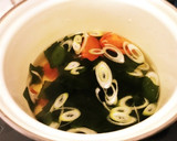 わかめとトマトの中華風スープ作り方4写真