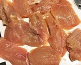 鶏胸肉の醤油麹焼き！作り方1写真