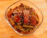 ❄︎焼肉のタレ❤️鶏肝レバーの甘辛煮❄︎作り方8写真