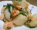 鮭と大葉で☆粉ふきいも作り方5写真