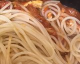 千切チキン・オニオン＆トマトソースパスタ作り方4写真