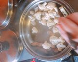 カリフラワーとウインナーの炒め物作り方1写真