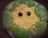 ❀お豆　de お花のおにぎり❀作り方8写真