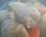 鯵とおからのほわほわつみれ鍋作り方5写真