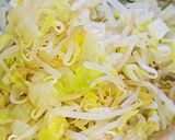 白菜ともやしのツナサラダ作り方1写真