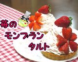 【HMで】苺のモンブランタルト♪作り方1写真