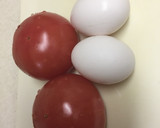 トマトと卵の炒めもの（西紅柿炒鶏蛋）作り方1写真