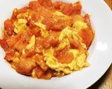 トマトと卵の炒めもの（西紅柿炒鶏蛋）作り方6写真