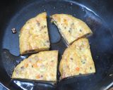 新Ｂ級グルメ(？)☆がんもどきの卵とじ丼作り方1写真