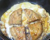 新Ｂ級グルメ(？)☆がんもどきの卵とじ丼作り方2写真