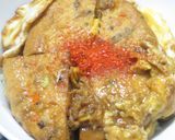 新Ｂ級グルメ(？)☆がんもどきの卵とじ丼作り方3写真