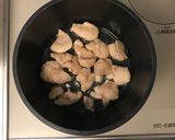 鶏となすの梅煮込み作り方4写真