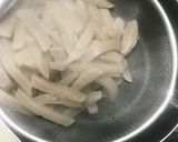 手作りこんにゃくのピリ辛炒め作り方4写真