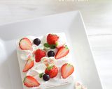 ひな祭りに＾＾簡単デコレーションケーキ作り方21写真