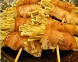 簡単おつまみ♪えのきカリシャキチーズ焼き作り方5写真