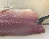 大名おろし!あじの三枚おろし〜刺身作り方8写真