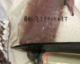釣りたて鯵のさばき方（お刺身用+フライ）作り方12写真
