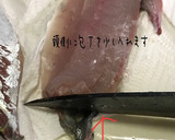 釣りたて鯵のさばき方（お刺身用+フライ）作り方12写真