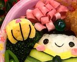 キャラ弁♡ひなまつりお雛様とお内裏様作り方8写真