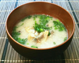簡単♡冷凍むきあさりどっさり味噌汁♡作り方1写真