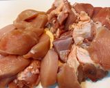 チキンのトマト風味焼き(覚書作り方1写真