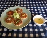 野菜パウダーの薄餅作り方3写真