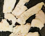 鶏肉の簡単レシピ☆鶏肉のほそぎりソテー作り方2写真