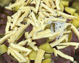 薩摩芋☆炊き込み御飯(無水鍋QC使用)作り方2写真