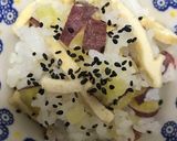 薩摩芋☆炊き込み御飯(無水鍋QC使用)作り方3写真