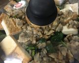 ほうれん草とアサリの卵とじ♪作り方3写真