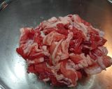 豚バラと春キャベツのさっぱり炒め作り方1写真
