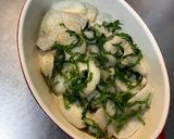 里芋の大葉入りチーズ焼き作り方3写真