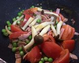 ☆トマトの中華風炒め物☆作り方5写真