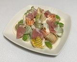 彩り豊か！ホワイトソースのパドンニパスタ作り方6写真