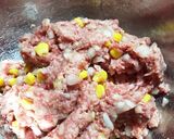 牛肉サイコロステーキ用で簡単ハンバーグ作り方1写真