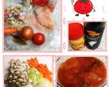 鶏ささみのトマトバルサミコ煮込み♡作り方1写真