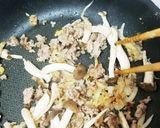 アボカドと豚ミンチの味噌クリームスパ作り方4写真