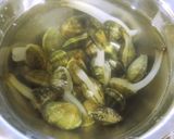 アサリと白菜のオイスターソース炒め作り方1写真