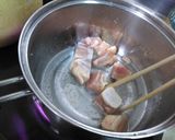 鶏肉とさつま芋と人参の煮物作り方4写真