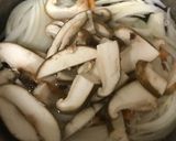我が家の定番椎茸ともやしのスープ作り方1写真