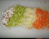 野菜でかさましチャーハン作り方1写真