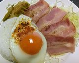 目玉焼き♪七味唐辛子で食べてみてね❤作り方6写真