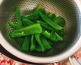 激ウマです♬ピーマン、ササミの梅味噌和え作り方3写真