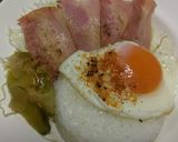 目玉焼き♪七味唐辛子で食べてみてね❤作り方5写真