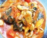 フライパン一つで簡単♪さばのトマト煮込み作り方26写真