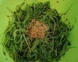 豆苗ナムル（완두콩 나물）。作り方3写真