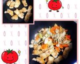 鶏ささみのトマトバルサミコ煮込み♡作り方3写真