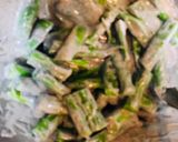 塩酒粕ヨーグルトで♪インゲンの黒胡麻和え作り方5写真