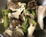 ごま油で蕗と平茸の炒め煮作り方4写真