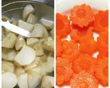 さつま芋と鶏肉の照り照り～生姜と味噌で～作り方2写真